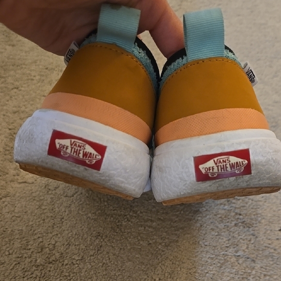 Vans UltraCush Sky Blue Sneakers Women Size 8.5 Slip O - Picture 3 of 5